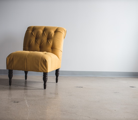 Handcrafted wooden furniture